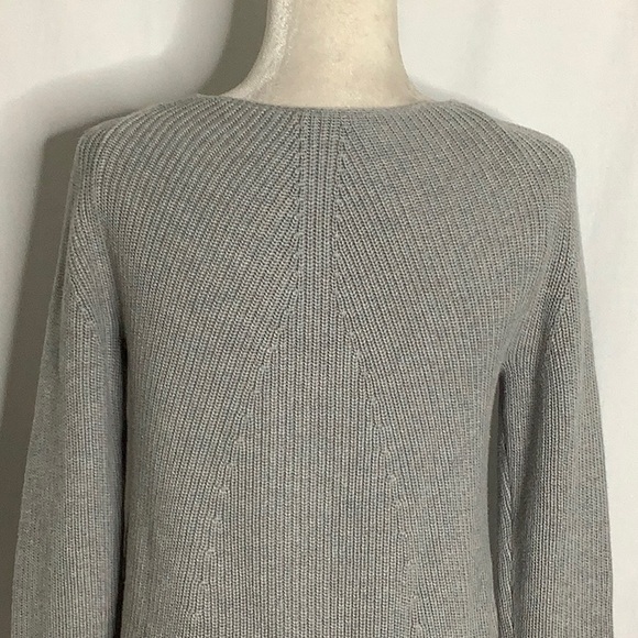 J. Jill Gray Cotton Viscose Sweater Size XS - Picture 5 of 13